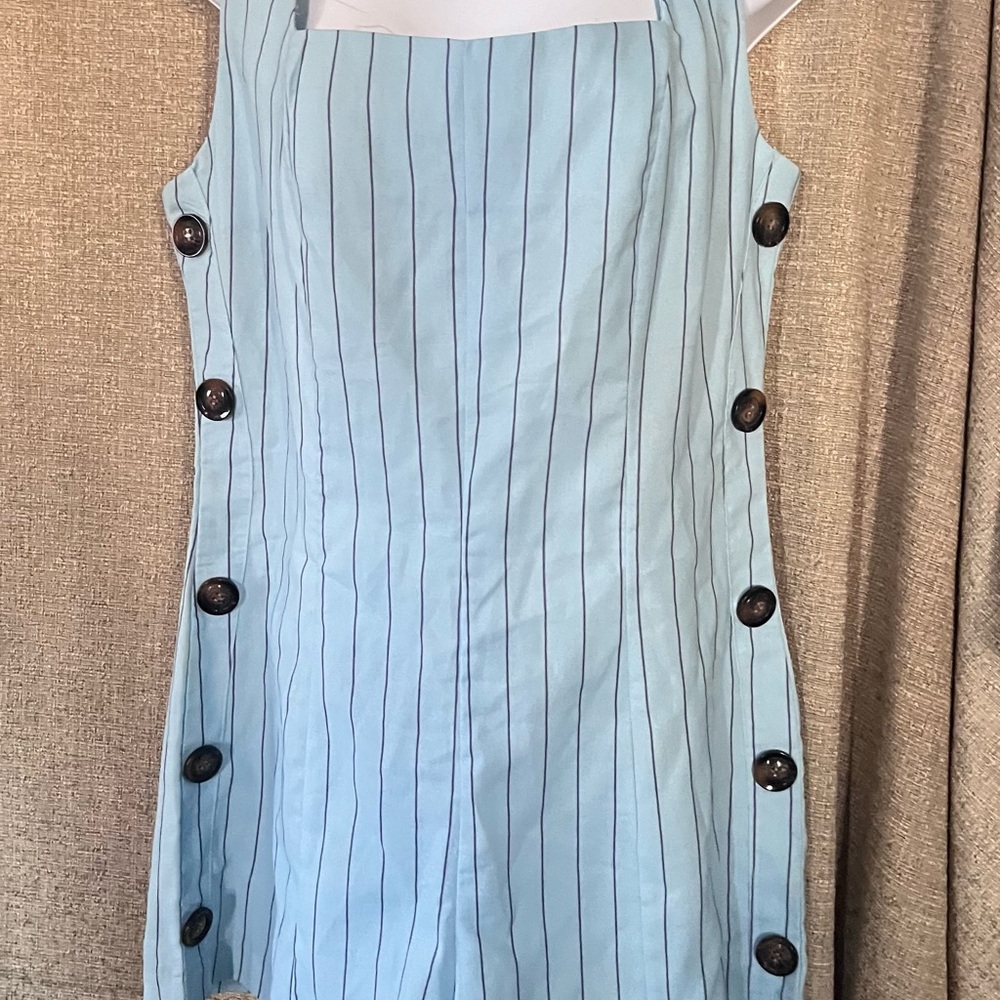 CBR Light Blue Striped Garment